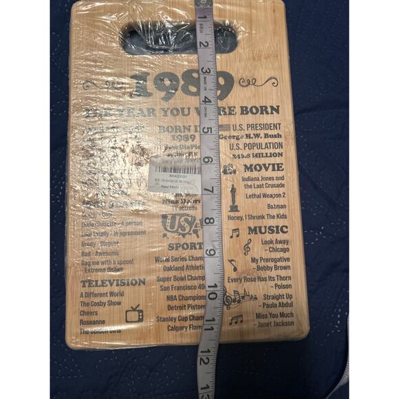 New Born in 1989 Cutting Board Dates Events Television Movies and More - Picture 3 of 4